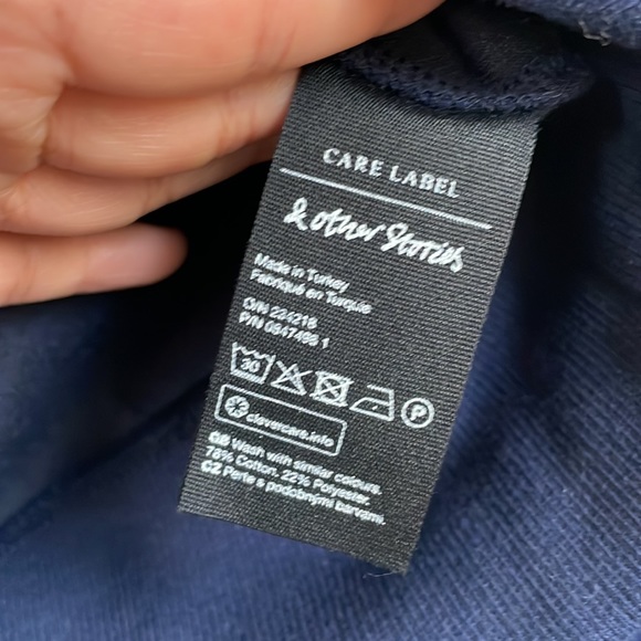 & Other Stories - Paris Velour Sweatshirt - Picture 4 of 4